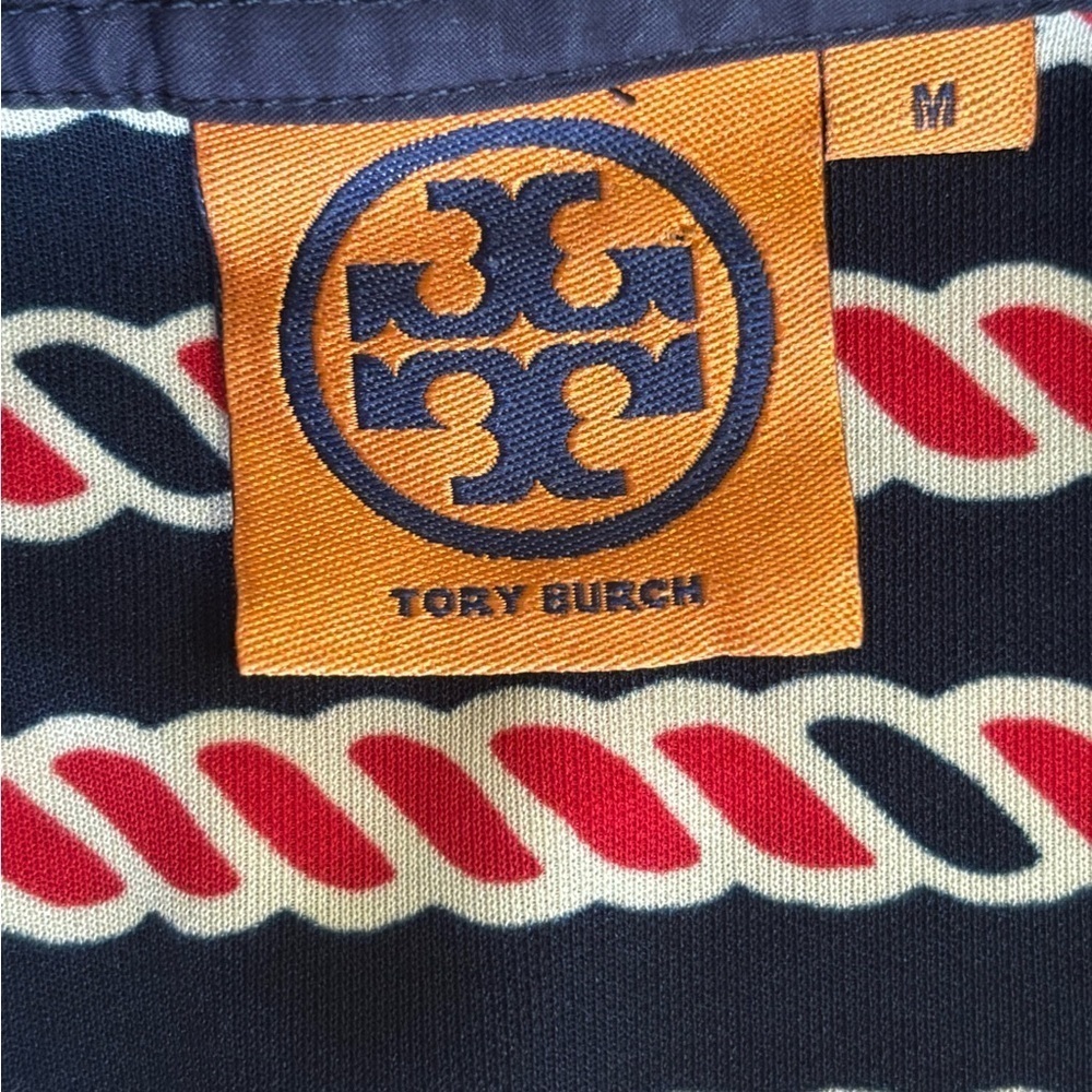 TORY BURCH Striped Mini Dress size: medium - Picture 9 of 11